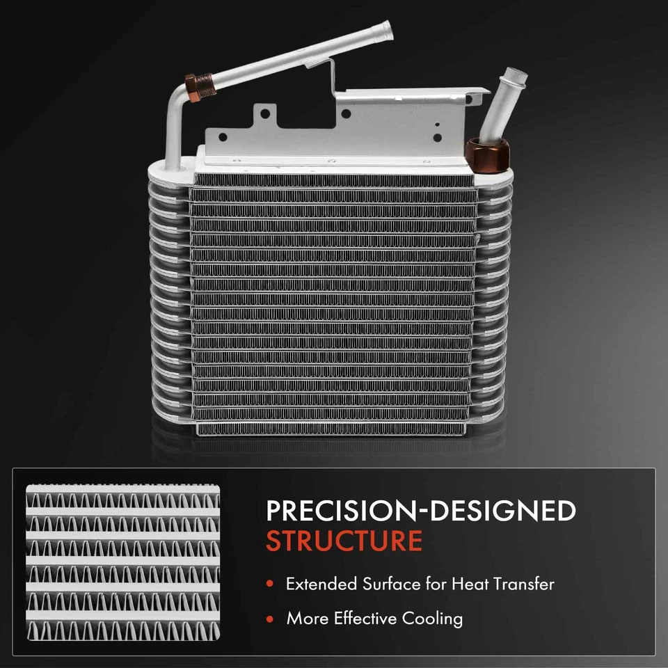 Núcleo evaporador de aire acondicionado de aluminio para Ford F-150 F-250 F-350 1980 1981 aleta de placa Foto 4 de 4