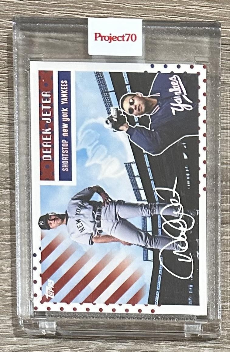 2021-22 Topps Project70 #350 Derek Jeter by Claw Money - SEALED
