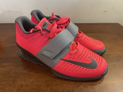 Nike Romaleos 3- pink / grey size 10 NIB