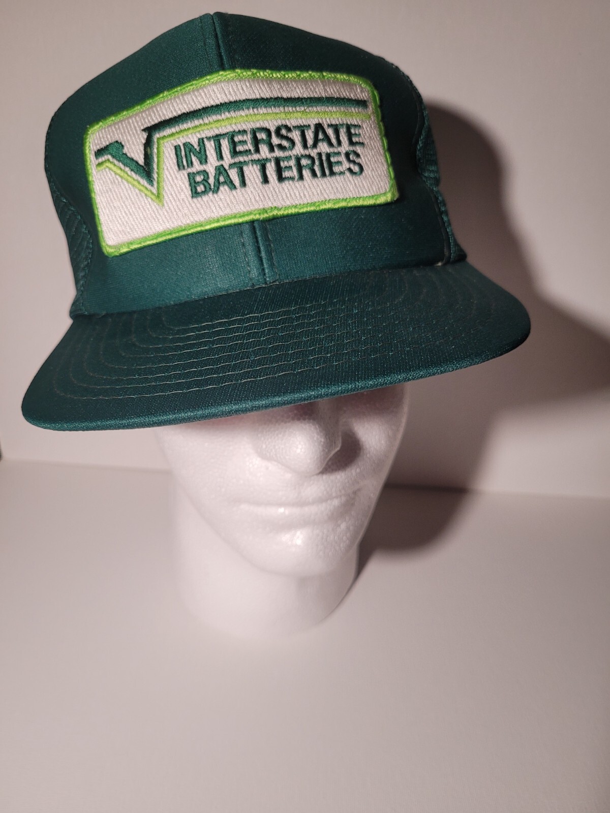 Interstate Batteries Trucker Hat With Patch Snapb… - image 1