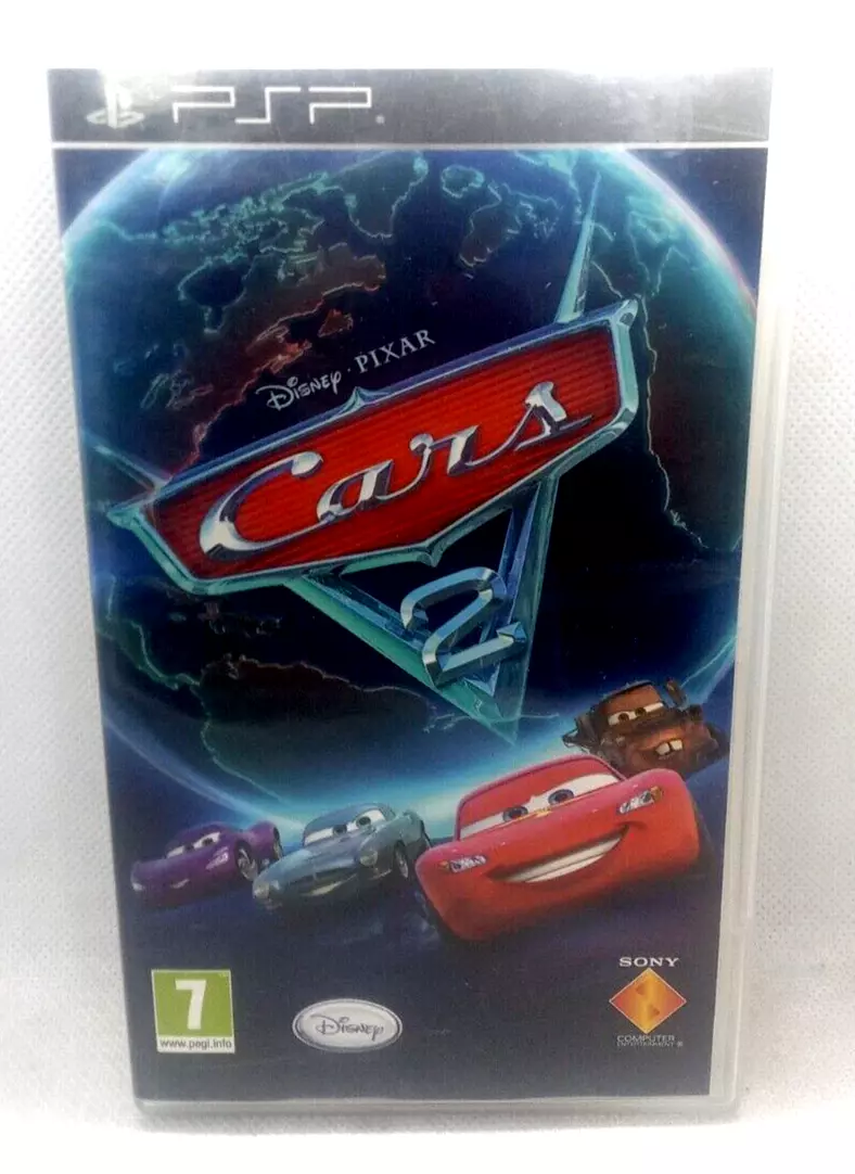 Carros 2 Psp Jogo Umd Original Playstation Portátil Cars Top