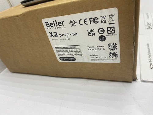 Beijer X2 pro 7-B2 HMI Touch Panel - Picture 6 of 7