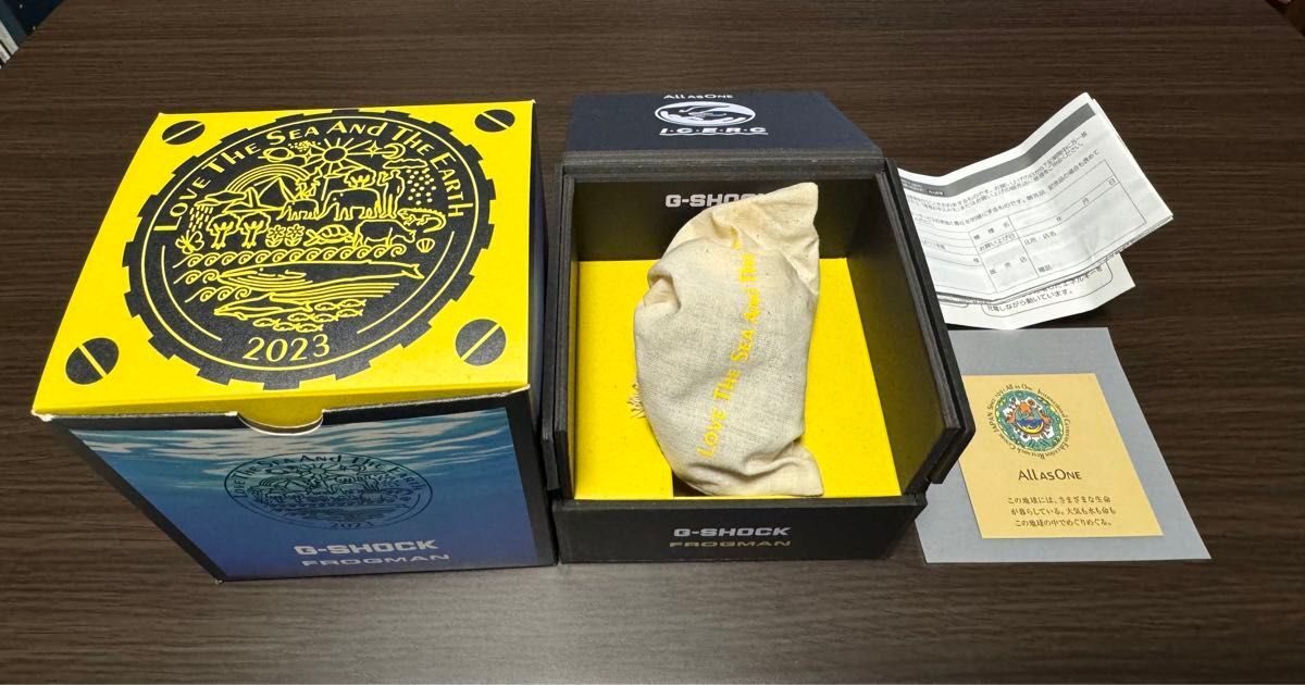 CASOOG-SHOCK FROGMAN GW-8200K-9JR Love The Sea And The Earth Amarillo Casio Online