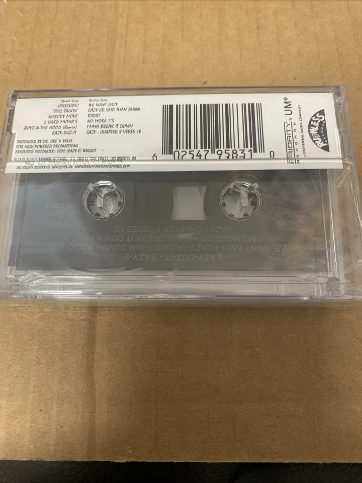 Eazy - E - Eazy-Duz-It Cassette, 2016) SEALED/NEW. Hologram Cover. RARE - Image 2 of 2