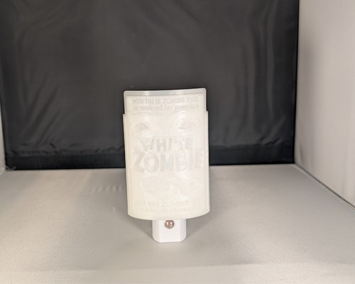 White Zombie Lithophane Nightlight ---3D printed - Picture 2 of 7