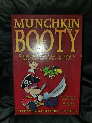 MUNCHKIN BOOTY Karten-/Tabletopspiel (gebraucht)