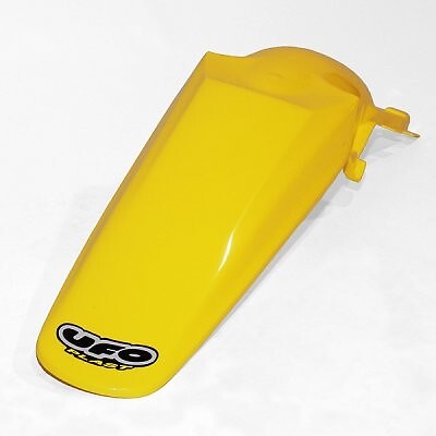 Aile arrière Suzuki RMZ 250 plastique jaune contre la boue