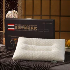 Latex pillow adult neck pillow ergonomic health latex particle pillow