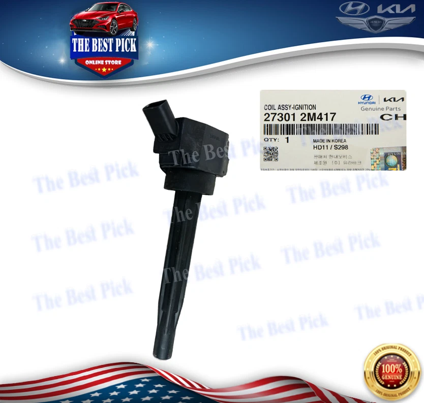GENUINE Engine Ignition Coil HYUNDAi KIA 1.6 Turbo *See  