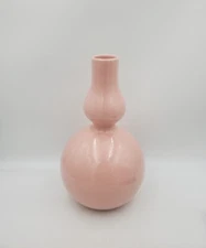 Royal Haeger Pink Double Gourd Vase 4305 Ceramic Pottery 430513 Mcm