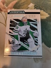 2023-24 UD CREDENTIALS / 25 JAKE OETTINGER DALLAS STARS