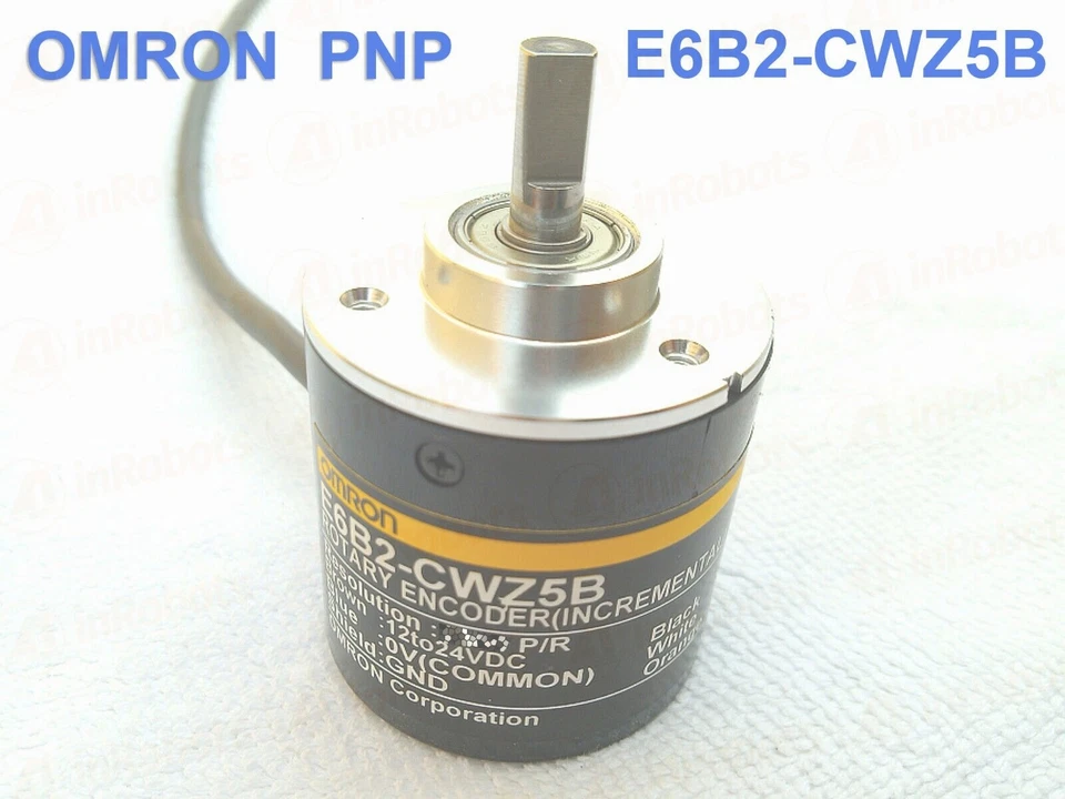 OMRON 1PC 5000P Incremental Rotary Encoder 5000p/r 12~24V DC E6B2-CWZ5B PNP - Image 2 of 4