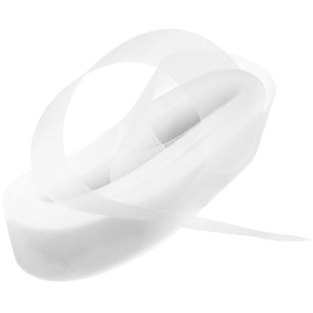 VETEMENTS 2 Rotoli Osso di Pesce Rete Elastica Capelli di Cavallo Abbigliamento Materiali Abito Bordo