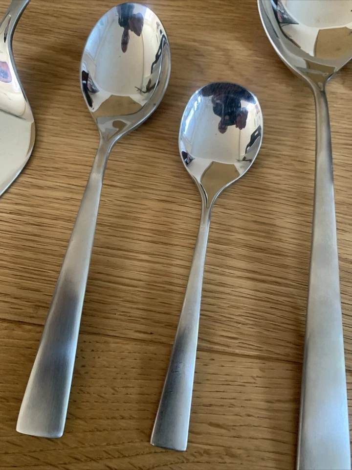 Auerhahn Conturo Edelstahl Besteck Teilmattiert 6 Vorleger Gemüse, Torte, Sauce. - Bild 4 von 4