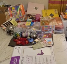 Lot Surprise Cases Filled With NEW Scrapbook Albums And Supplies