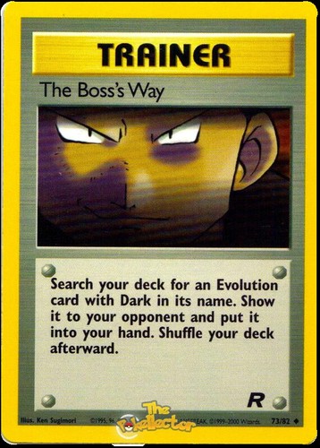 Ensemble de fusées d'équipe Pokémon illimité - Choisissez votre carte ! 2000 Vintage WoTC - NEUF/LP - Photo 76 sur 86