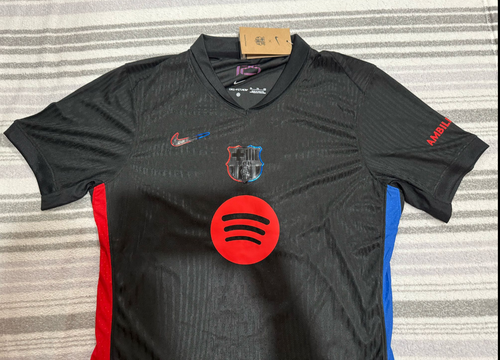New Nike FC Barcelona 24/25 Away Jersey Player LAMINE YAMAL #19 (Slim Fit) S-2XL - Picture 8 of 13