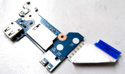 Original HP 240 245 G7 USB Kartenleser Power Button Connector Board
