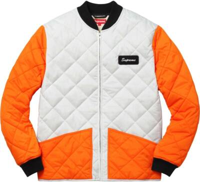 Supreme Color Blocked Quilted Jacket Medium Medium F/W 16 | eBay