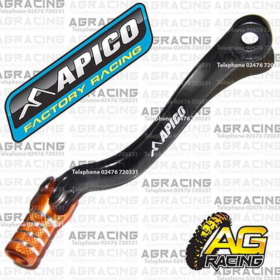 Apico Black Orange Gear Pedal Schalthebel Für KTM EXC 500 2012-2015 Motocross