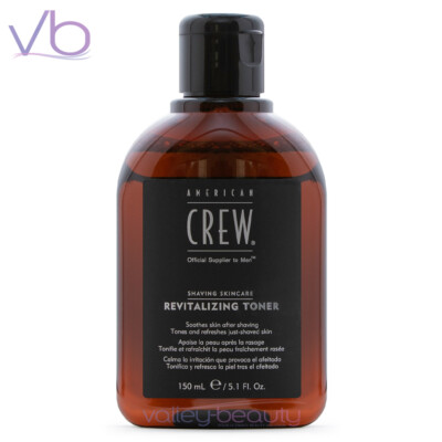 AMERICAN CREW Shaving Skincare Revitalizing Toner 150ml, Soothing Aftershave