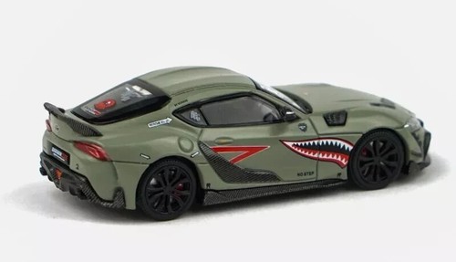 TOYOTA SUPRA Darwin Pro 66G NWB A90 Green - 1/64 - POP RACE Limited - Picture 4 of 5