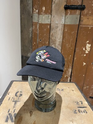 Primark The Powerpuff Girls Black Baseball Cap Hat Snapback