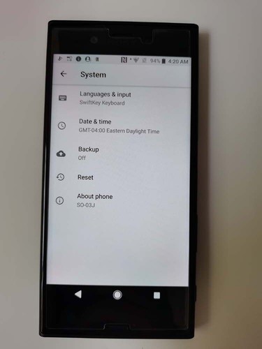 SONY Xperia XZs SO-03J DOCOMO version 4+32GB Single SIM Smartphone Unlocked 4G - Afbeelding 3 van 16