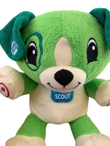 Leap Frog My Pal Scout Interactive Talking10" Plush Dog Educational Tested Works - Picture 1 of 11