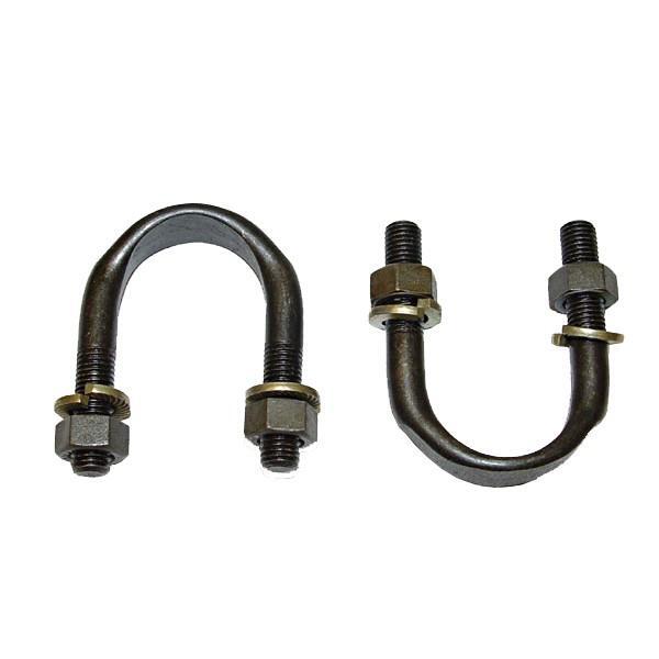 U-Bolt pour Willys Jeep 41-10 et ponts Dana 25/27/30 en acier noir de 2.5 pouces