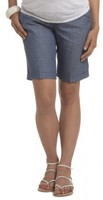 Esprit Maternity Women Shorts Otb Chino, Blue (stonewash 930), Size 8 Esprit Maternity Women Shorts Otb Chino, Blue (stonewash 930), Size 8