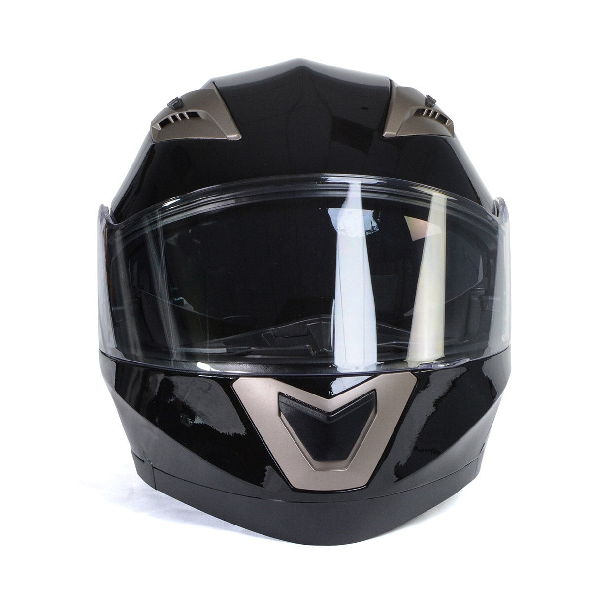 Milwaukee Helmets 9806 DOT 'Ionized' Advanced Modular Black