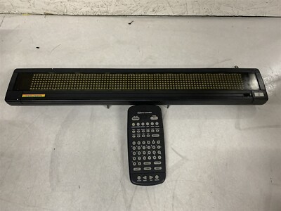 BETA BRITE PROGRAMMABLE DIGITAL COLOR SCROLLING LED W REMOTE | eBay
