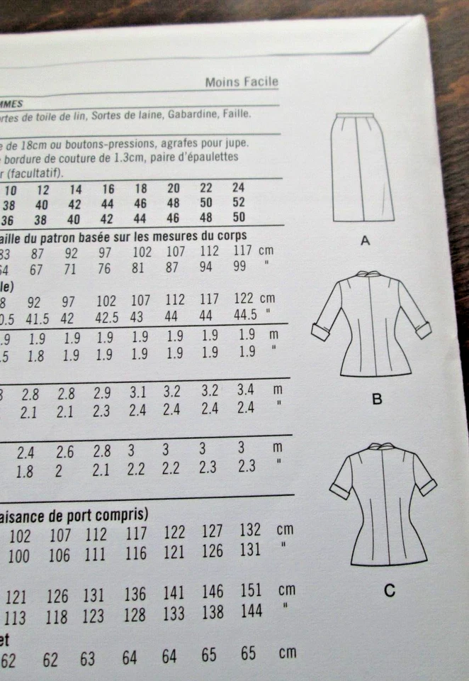 SIMPLICITY R11648 NEW 2 Pc Jacket Skirt Suit RETRO 50's Women 6 8 10 12 14 - Image 2 of 4