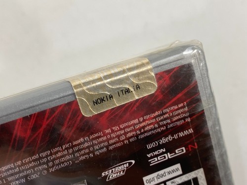 WWE Aftershock Nokia N-gage Game Italy 5 languages New Sealed - Picture 3 of 6
