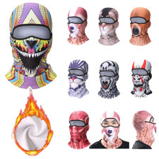 3D Animal Balaclava Full Face Mask Neck Warmer Funny for Ski Motorcycle Party