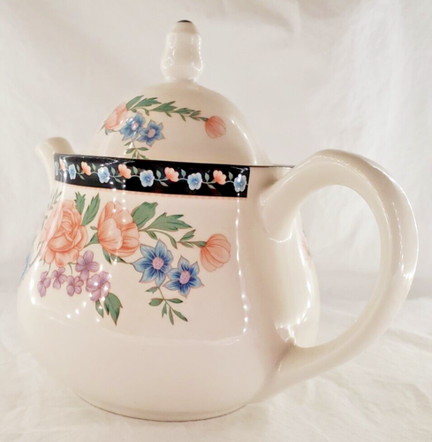 Sango Elizabeth Claremore Floral Cream Flowers Coffee Tea Pot Korea - Picture 13 of 24