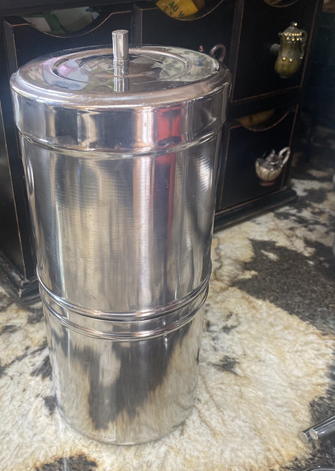 Stainless Steel South Indian Filter Drip Coffee Maker