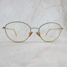 Marcolin Eyeglasses Frame Mod.7226 Col.659 Women's Gold Oval Full Rim 51-18-130
