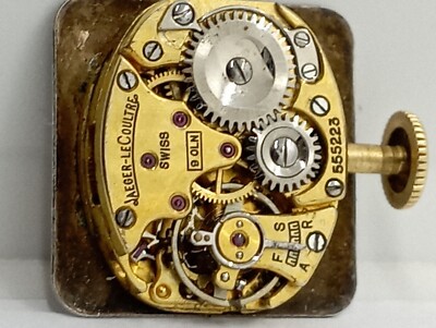 Vintage Ladies Jaeger Le Coultre Watch Movement OLN