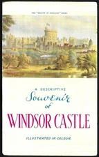 Vintage Salmon Descriptive Souvenir Guide Windsor Castle Illustrated 1950s-60s