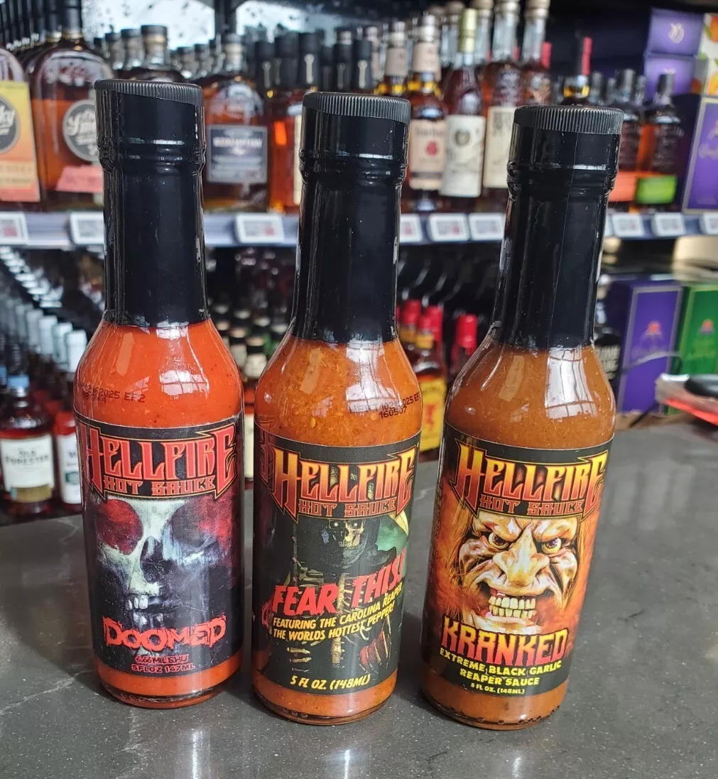 DOOMED - The World's Hottest Sauce at 6.66 million SHU! – Hellfire