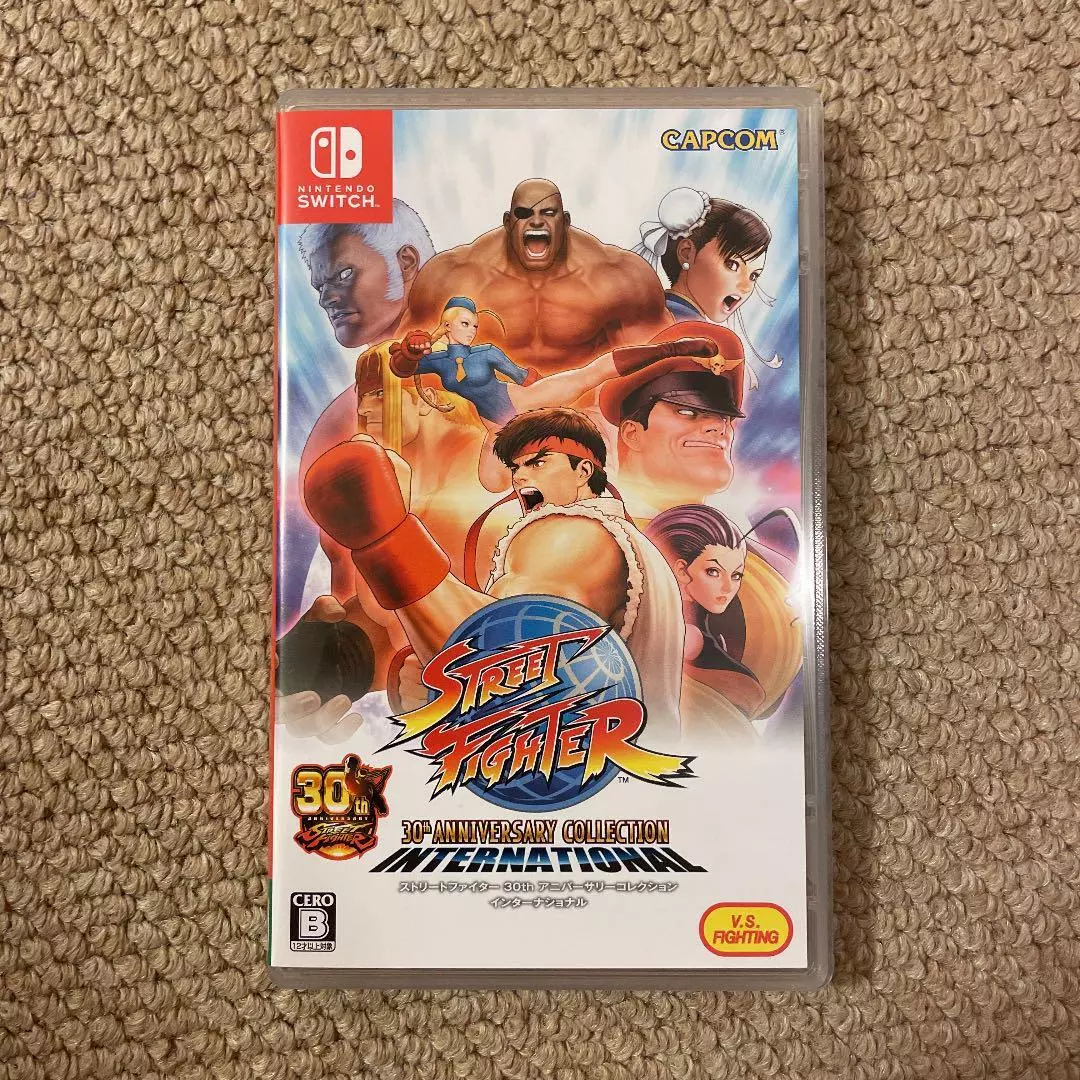 Street Fighter 30th Anniversary International Nintendo Switch Japan