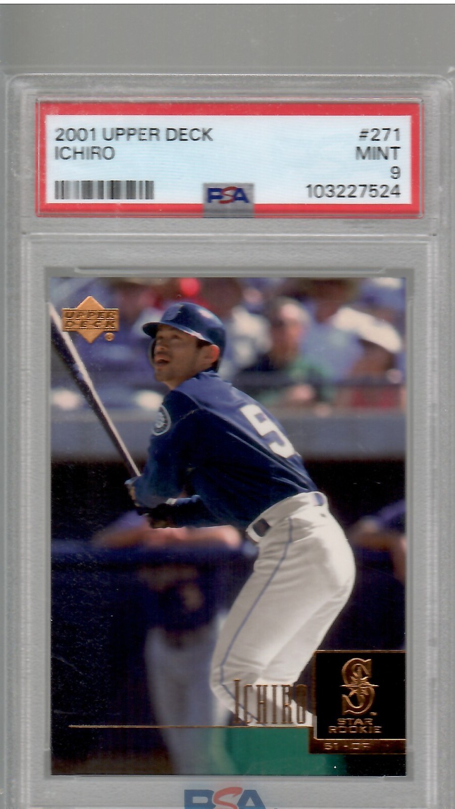 Ichiro Suzuki 2001 Upper Deck #271 Base Price Guide - Sports Card