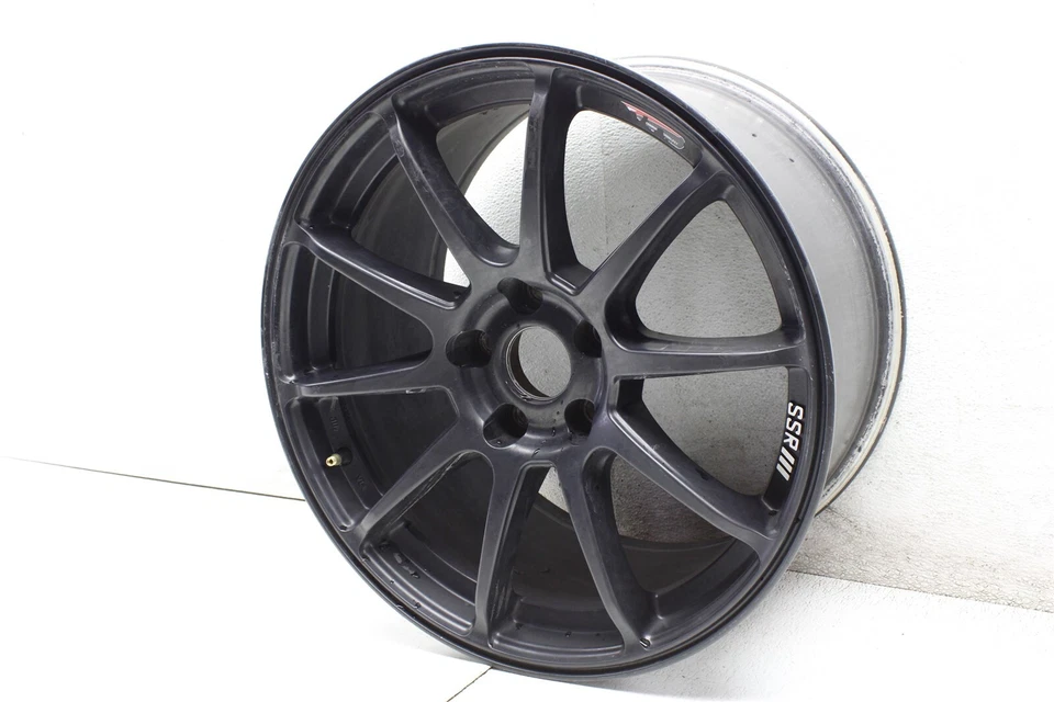SSR GTV02 Wheel Rim 18x9.5 ET45 5x114.3 Slightly Bent #2 - Image 2 of 4