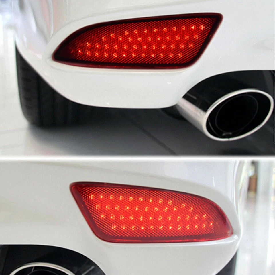 LED Rear Bumper Reflector Fog Brake Turn Indicator Lights For Toyota Camry 15-17 - Image 4 of 4