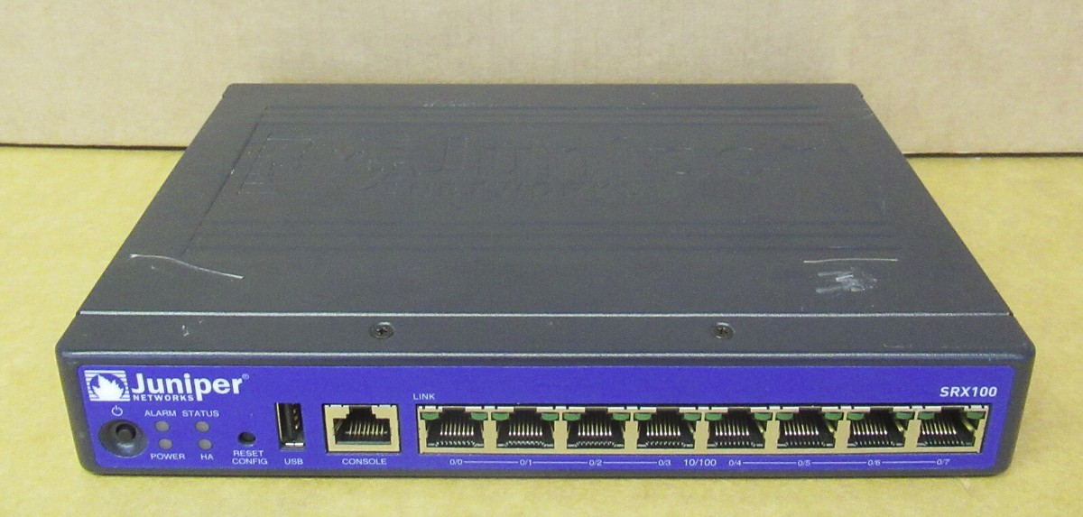 (未使用･未開封品)Juniper Networks ジュニパーネットワークス ゲートウェイ- SRX100B - Srx Svcs Gateway 100 W/ 8xfe　 [並行輸入品] Amazon.com: The Best Juniper Networks SRX100H2 RM1U Services
