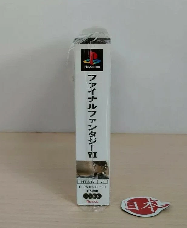 Final Fantasy VIII FF8 Japan NTSC-J PlayStation 1 PS1 + SPINE CARD FREE SHIPPING - Image 3 of 4