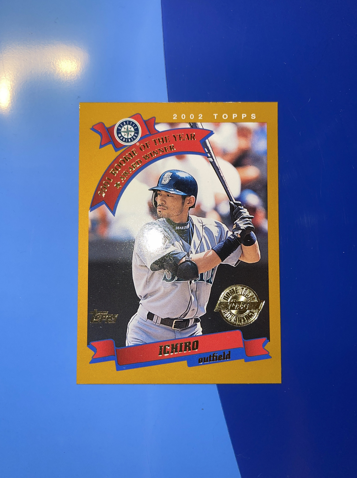 2002 Topps Ichiro Suzuki  HTA Home Team Advantage #718 Rookie Of The Year￼