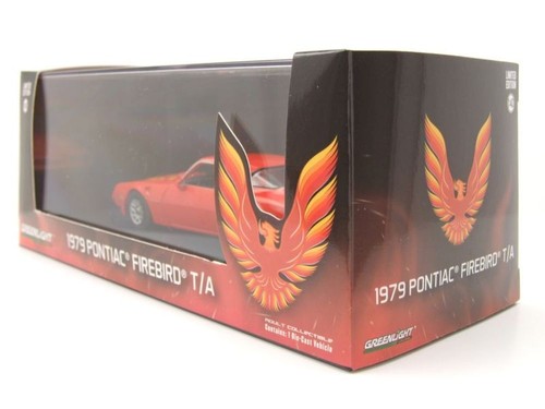 Pontiac Firebird Trans Am Hardtop 1979 Coche a Escala Rojo 1:43 Greenlight - Imagen 9 de 9